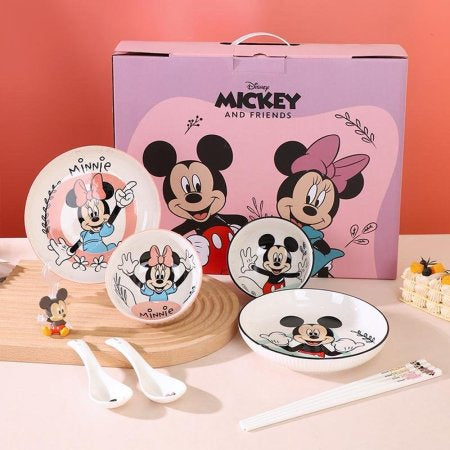 Walt Disney Mickey & Minnie Meal Set - 8PC