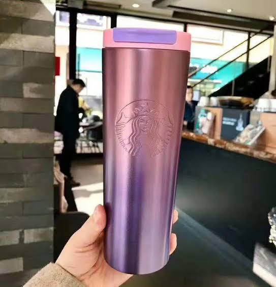 ORIGINAL STARBUCKS COFFEE TUMBLER STAINLESS STEEL 473ML
