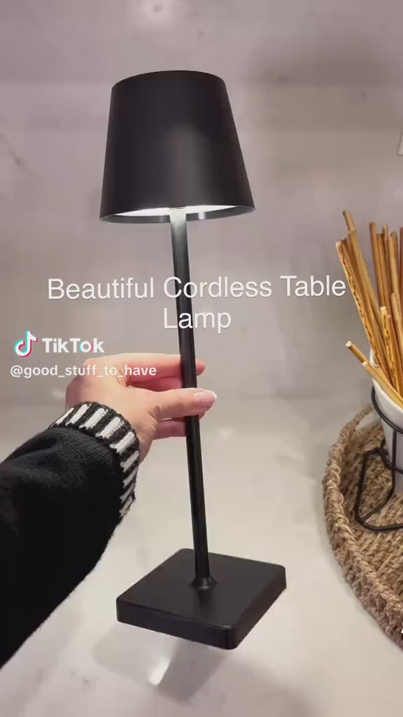 Luxury Metal Rechargeable Tap Lamp – Premium Quality